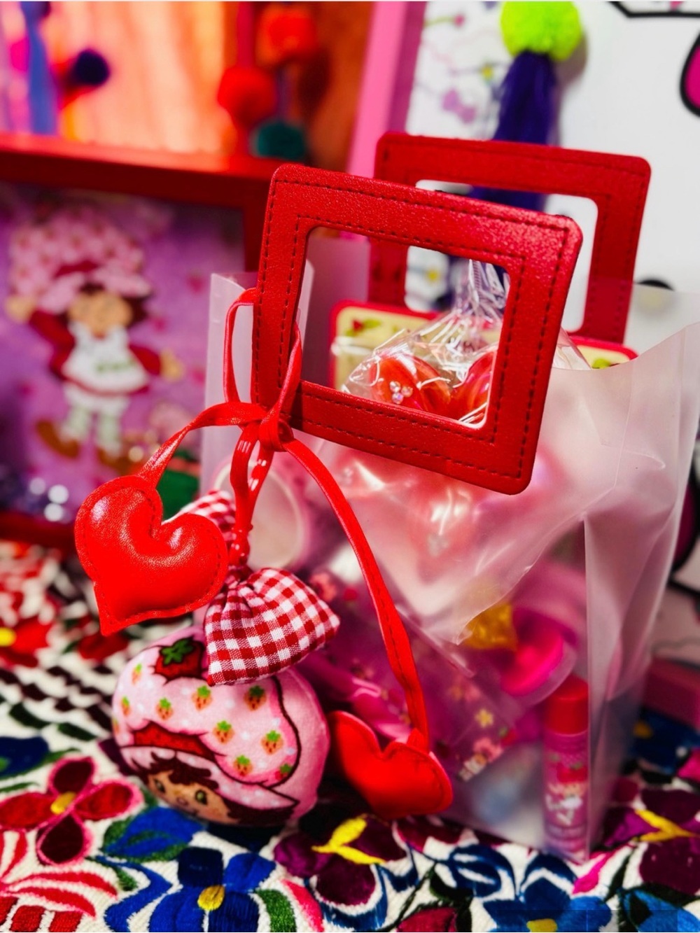 Strawberry shortcake mystery bag and pink theme
